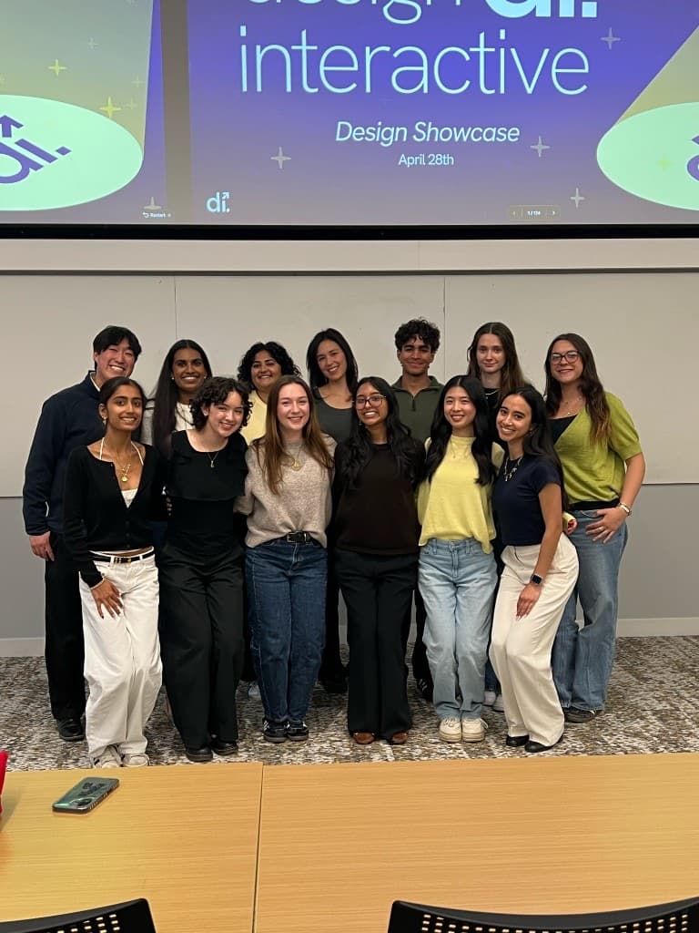 Design Interactive members at the Design Showcase